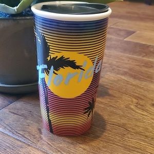 Florida Starbucks Ceramic Tumbler
